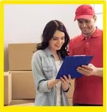 Take delivery of goods